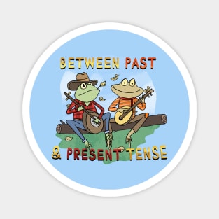 Past and Present Tense Frogs Magnet